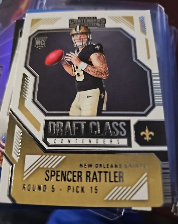 2022 Panini Contenders Draft Class Spencer Rattler — front