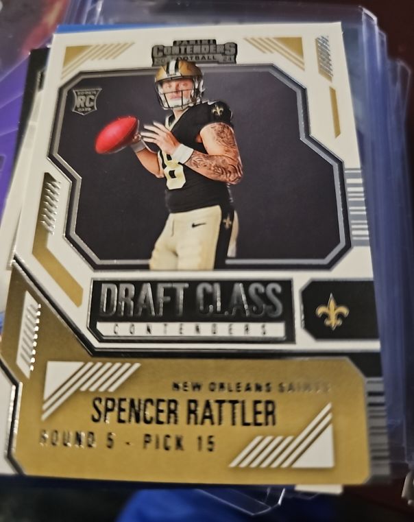 2023 Panini Contenders Draft Class Spencer Rattler — front