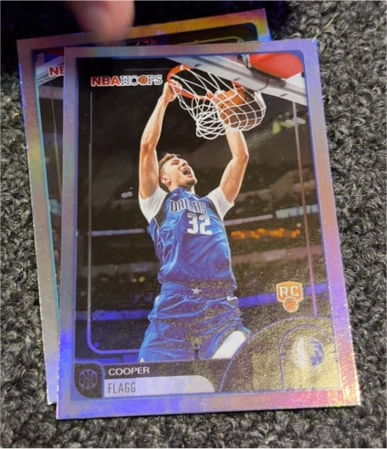 2022 NBA Hoops #RC Cooper Flagg — front