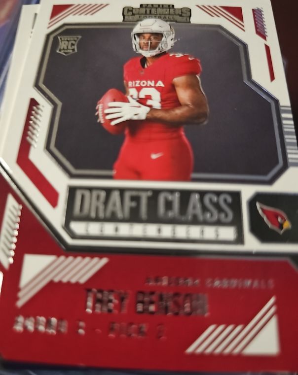 2023 Panini Contenders Draft Class Football #RC2 Trey Benson — front