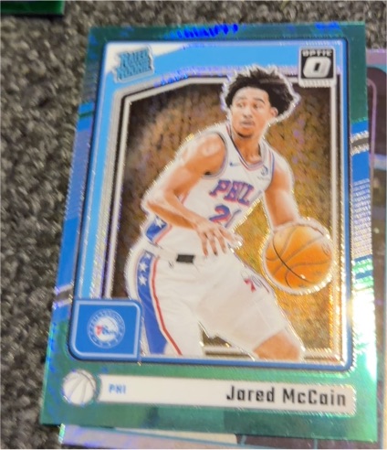 2023 Donruss Optic #PRI Jared McCain — front