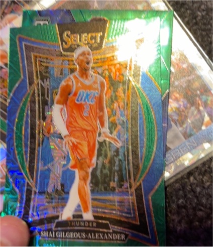 2021 Panini Select #7 Shai Gilgeous-Alexander — front