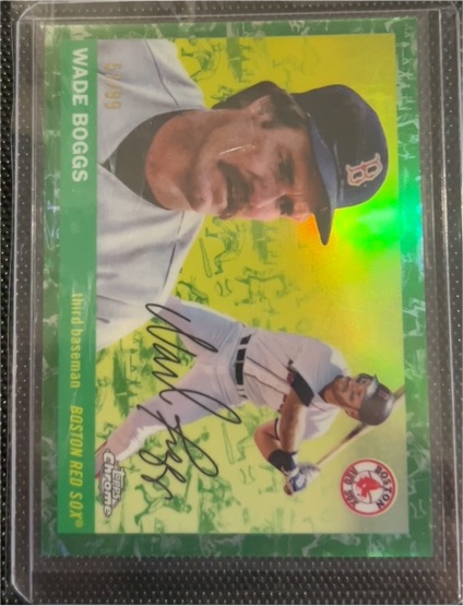 1997 Topps Chrome #99 Wade Boggs — front