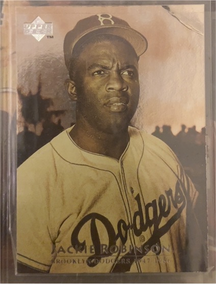1997 Upper Deck #47 Jackie Robinson — front