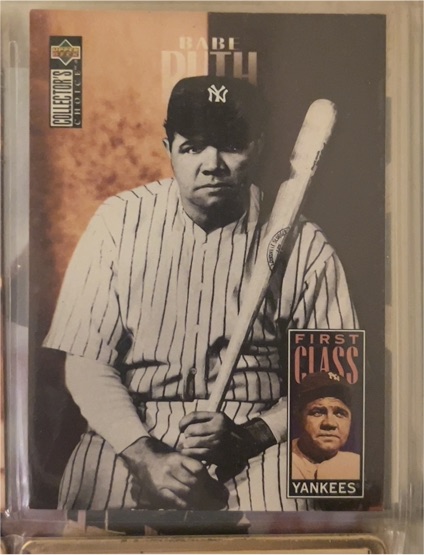 1991 Upper Deck Collector's Choice #1 Babe Ruth — front