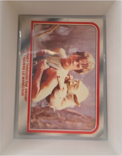1980 Topps Star Wars #1 Journey Through The Swamp — front
