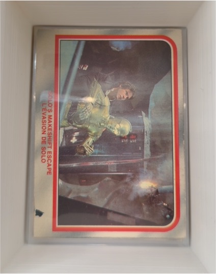 1980 Topps Star Wars #65 Solo's Makeshift Escape — front