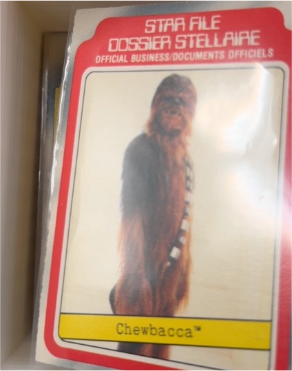 1977 Topps Star Wars #1 Chewbacca — front