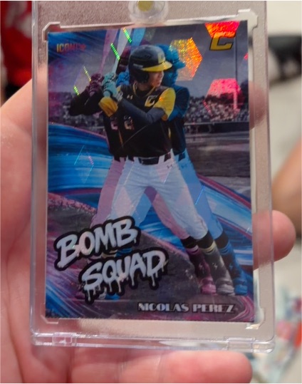 2023 Donruss Bomb Squad Nicolas Perez — front