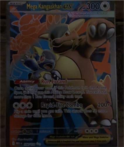2014 Pokémon XY Evolutions #164 Mega Kangaskhan EX — front