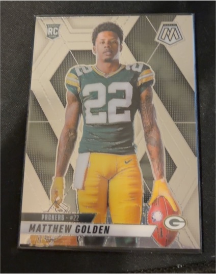 2022 Panini Mosaic #22 Matthew Golden — front