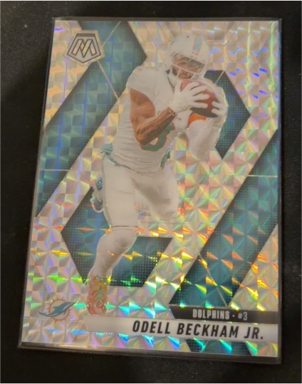 2021 Panini Mosaic #3 Odell Beckham Jr. — front