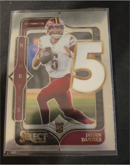 2024 Panini Select #5 Jayden Daniels — front