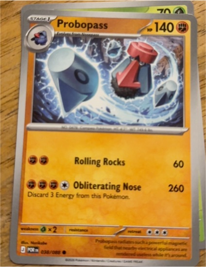 2023 Pokémon 038 Probopass — front