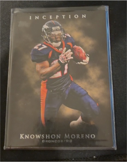 2011 Topps Inception Knowshon Moreno — front