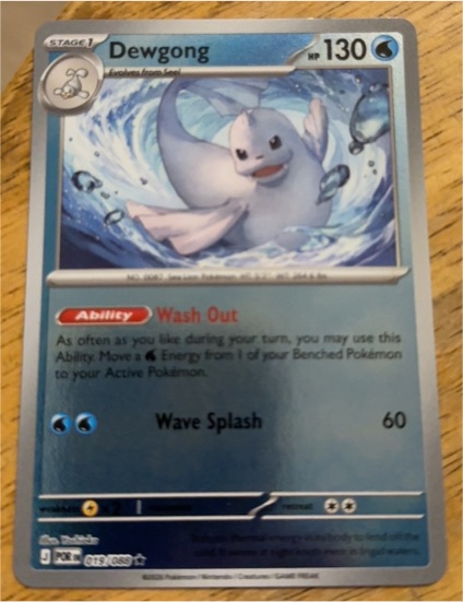 2023 Pokémon #079 Dewgong — front