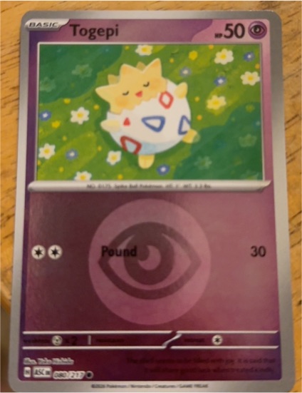 2023 Pokémon #080 Togepi — front