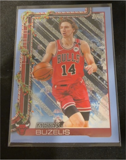 2022 Topps #14 Matas Buzelis — front