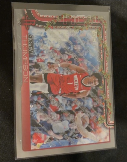 2022 Topps #101 Amen Thompson — front