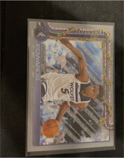 2020 Panini Anthony Edwards MINI — front