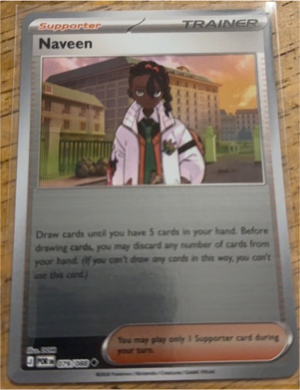 2023 Pokémon #132 Naveen — front