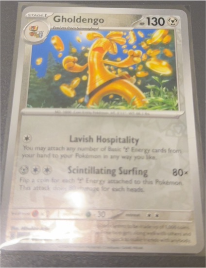 2023 Pokémon Scarlet & Violet #74 Gholdengo — front