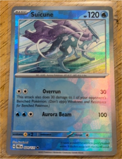 2023 Pokémon #042 Suicune — front