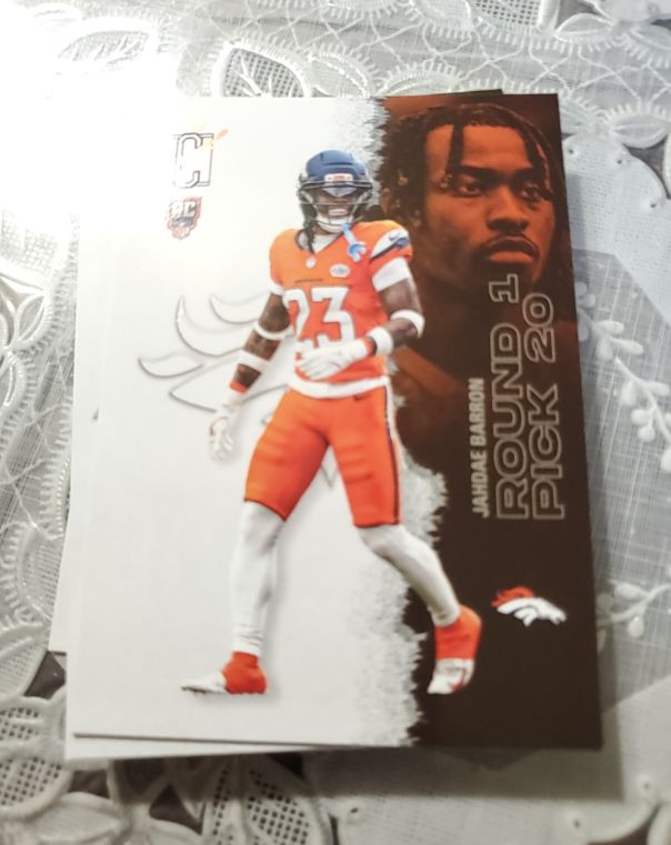 2023 Panini Contenders Draft Picks #20 Jahdae Barron — front