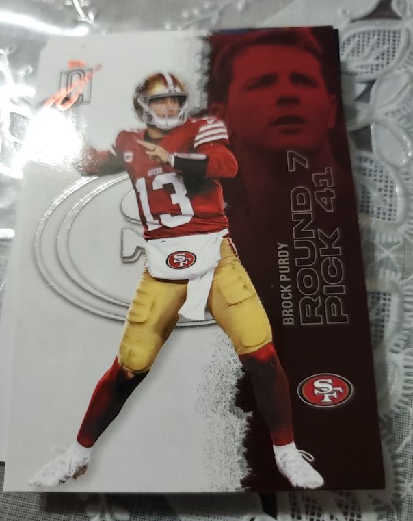 2022 Donruss #247 Brock Purdy — front