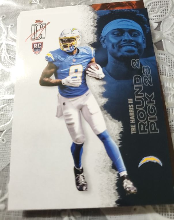 2023 Topps Ice #Tre Harris III — front