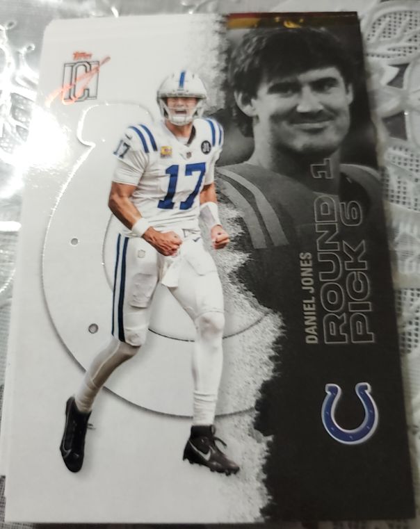 2022 Topps Draft Picks #6 Daniel Jones — front