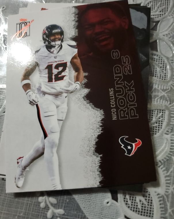 2021 Donruss #3 Nico Collins — front