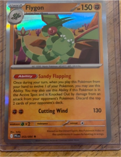 2023 Pokémon Scarlet & Violet #053 Flygon — front