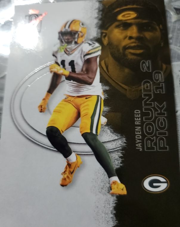 2022 Donruss #Jayden Reed Round 2 Pick 129 — front