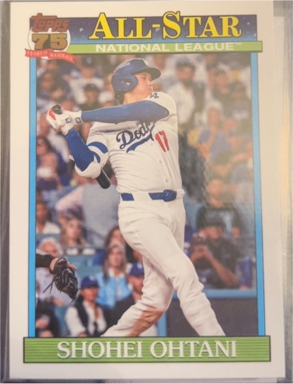 2022 Topps 75 Years Baseball All-Star #AS-1 Shohei Ohtani — front