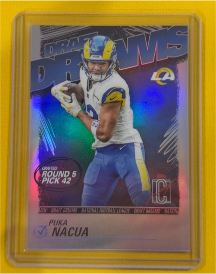2023 Topps Draft Dreams #D-42 Puka Nacua — front