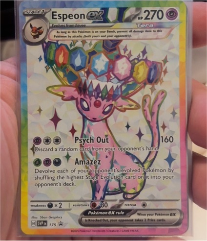 2015 Pokémon #175 Espeon GX — front