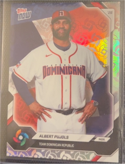 2023 Topps Now #26 Albert Pujols — front