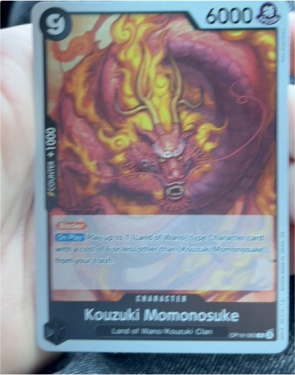 2020 Weiẞ Schwarz WS/W69-051 Kouzuki Momonosuke — front