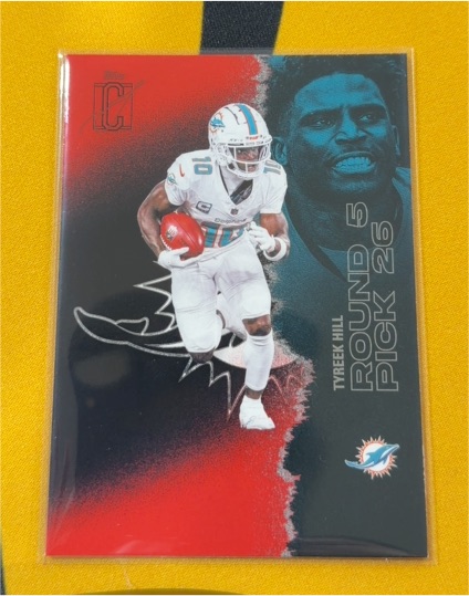 2022 Donruss Iconic Signatures #26 Tyreek Hill — front