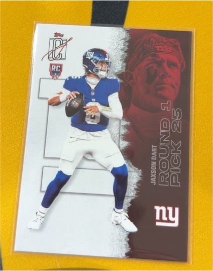 2023 Topps #RC Jaxson Dart — front