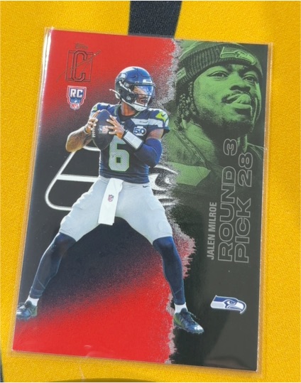 2023 Donruss Optic #RC Jalen Milroe — front