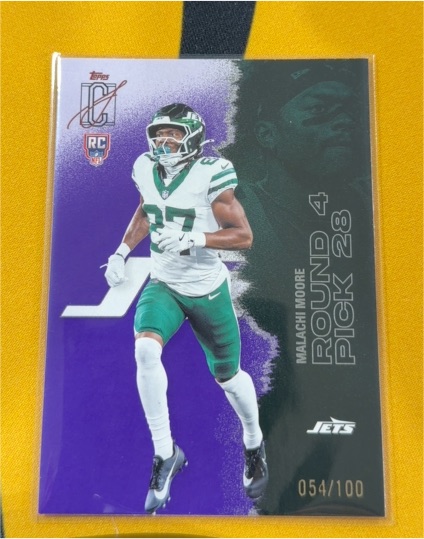 2022 Topps Chrome Draft Picks #RC Malachi Moore — front