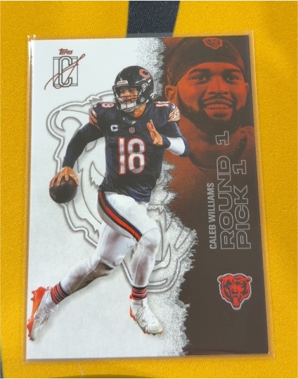 2023 Topps DC #1 Caleb Williams — front