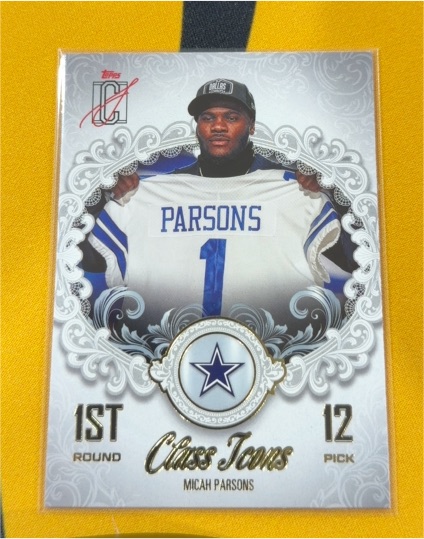 2021 Topps Class Icons #CT-1 Micah Parsons — front