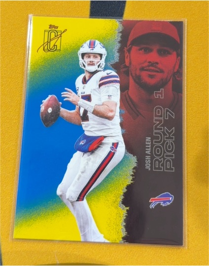 2021 Topps FC #7 Josh Allen — front