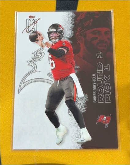2022 Topps NFL Draft #1 Baker Mayfield — front