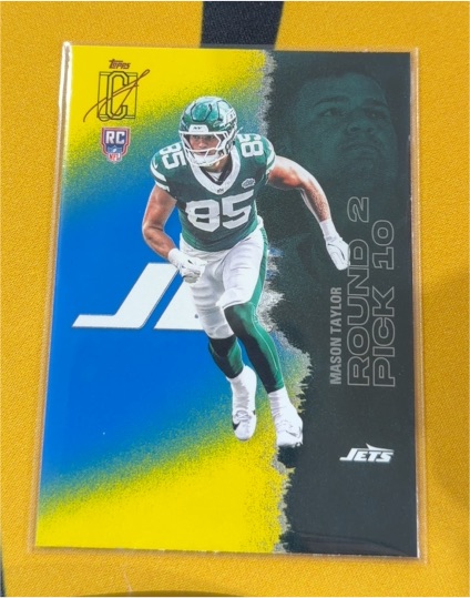2022 Topps NFL #85 Mason Taylor — front