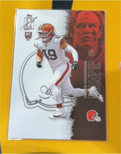 2021 Topps IGC #49 Carson Schweminger — front