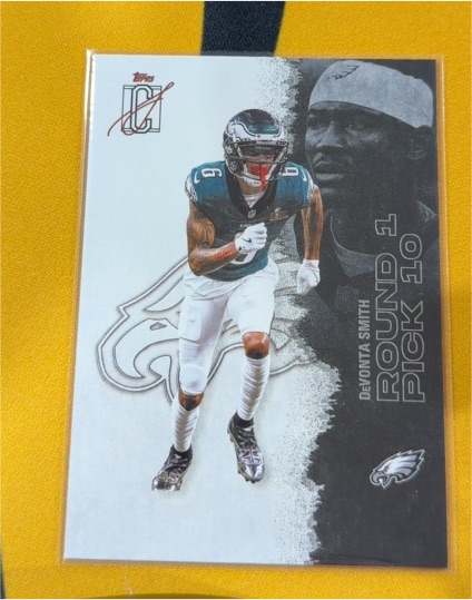 2021 Topps NFL Draft #RG-DS DeVonta Smith — front